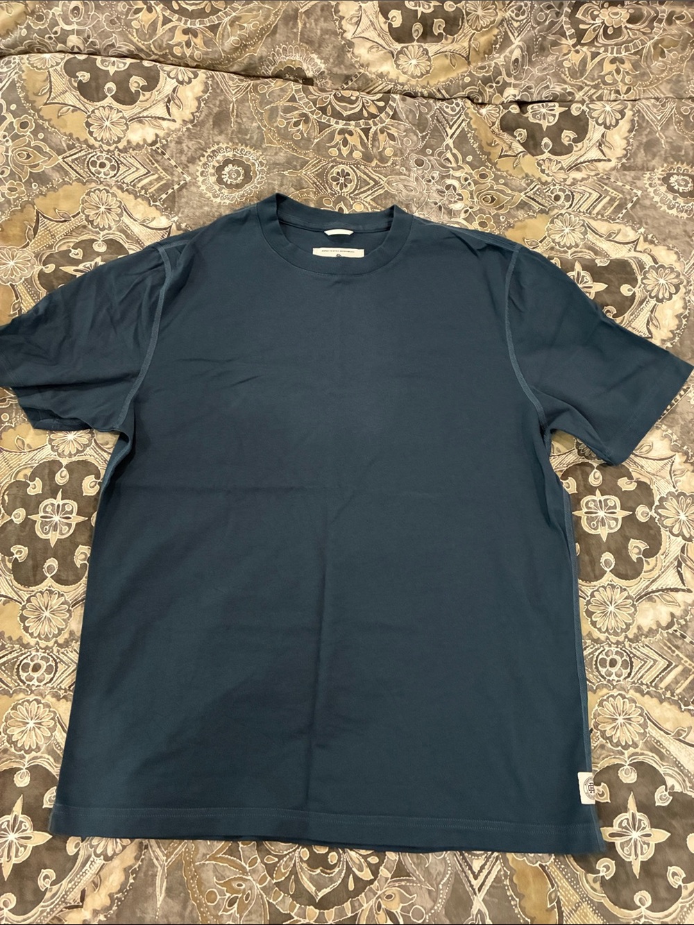 Reigning Champ Midweight Jersey Standard T-Shirt in Blue